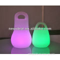 Fashion led rechargeable hand lamp furniture